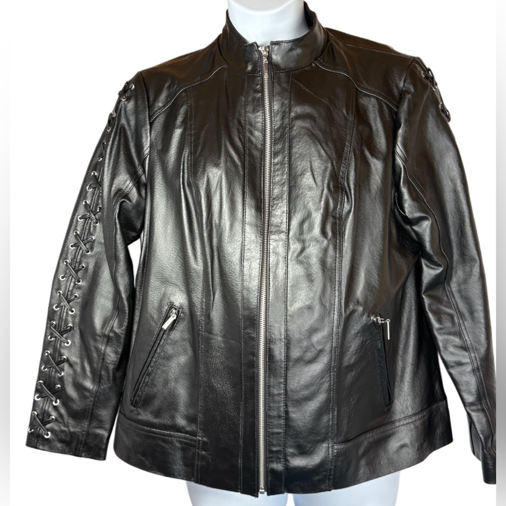 Biker Boho Goth Women's Leather Jacket